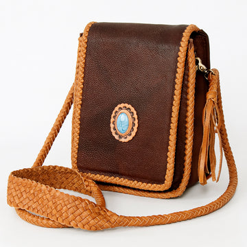 American Darling Cross Body Full Grain Genuine Leather Women Bag Western Handbag Purse | Crossbody for Cute